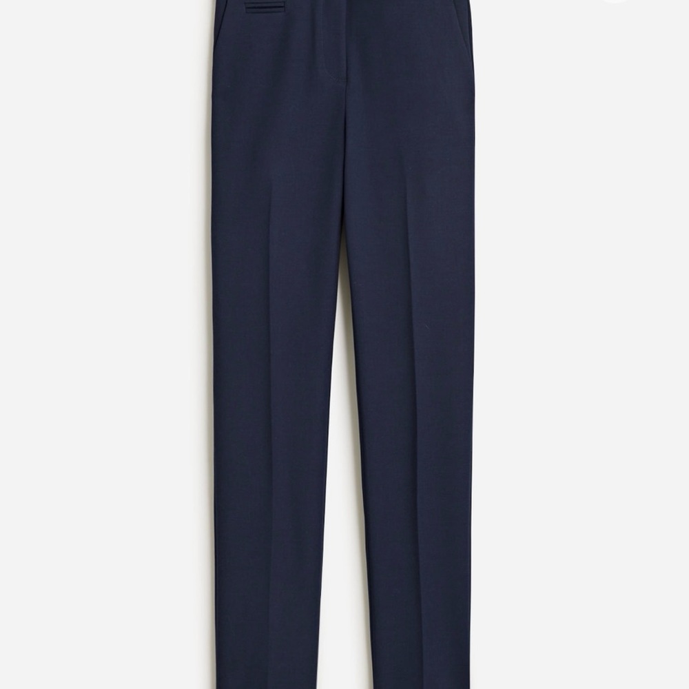 J Crew going-out slim pant in four-season stretch, navy, sz. 10